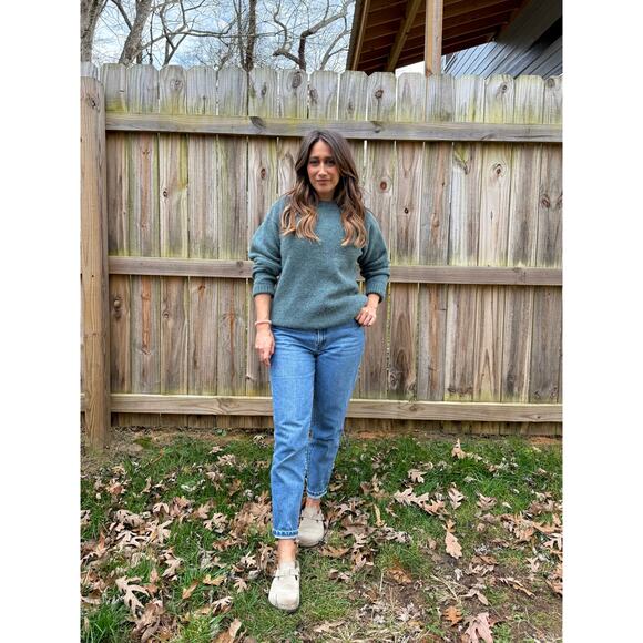 BEN SILVER SHETLAND WOOL SWEATER — Made in Scotland - Picture 9 of 9